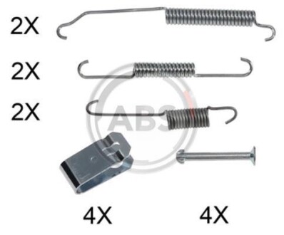 Ремкомплект гальмiвних колодок A.B.S. 0015Q