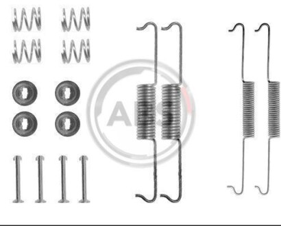 Монтажний набір гальмівних колодок A.B.S. 0521Q