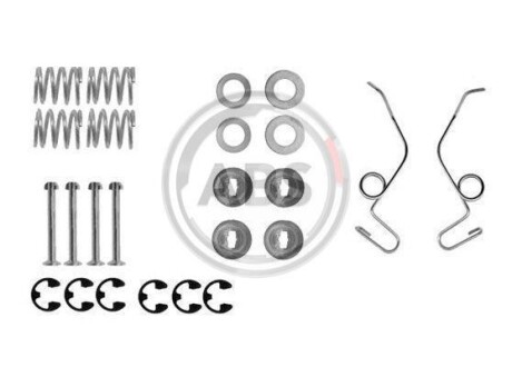 Монтажний набір гальмівних колодок A.B.S. 0625Q