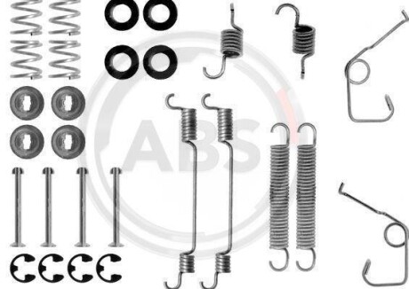 Монтажний набір гальмівних колодок A.B.S. 0706Q