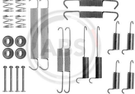 Монтажний набір гальмівних колодок A.B.S. 0712Q