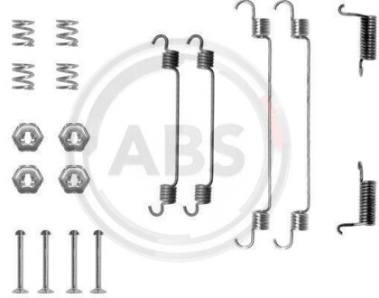 Монтажний набір гальмівних колодок A.B.S. 0737Q