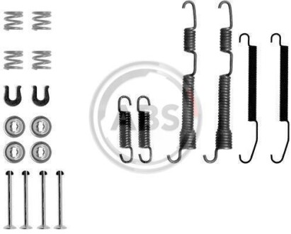 Монтажний набір гальмівних колодок A.B.S. 0761Q