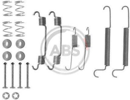 Монтажний к-кт гальм. колодок OPEL ASTRA, COMBO, ZAFIRA (ABS) A.B.S. 0766Q (фото 1)