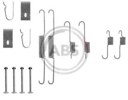 Монтажний набір гальмівних колодок A.B.S. 0782Q