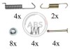 Комплектующие, стояночная тормозная система A.B.S. 0821Q (фото 1)