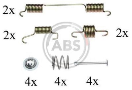 Комплектующие, стояночная тормозная система A.B.S. 0828Q