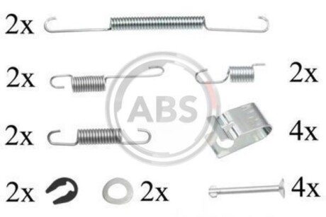 Монтажний набір гальмівних колодок A.B.S. 0847Q
