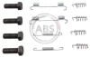 Комплектующие, стояночная тормозная система A.B.S. 0865Q (фото 1)