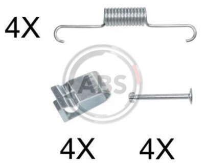 Комплектующие, стояночная тормозная система A.B.S. 0884Q