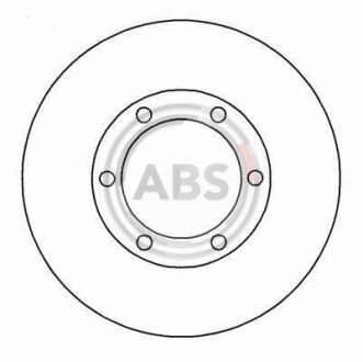 Гальмівний диск A.B.S. 15110