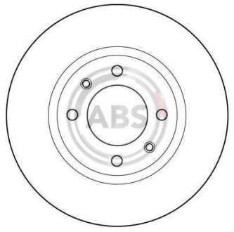 Гальмівний диск A.B.S. 15414