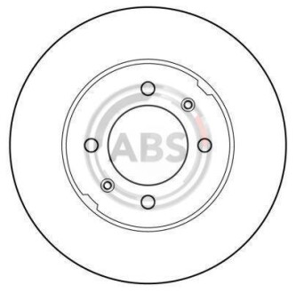 Гальмівний диск A.B.S. 15609