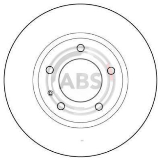 Гальмівний диск A.B.S. 15735