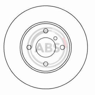 Гальмівний диск A.B.S. 15766