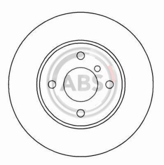 Гальмівний диск A.B.S. 15767