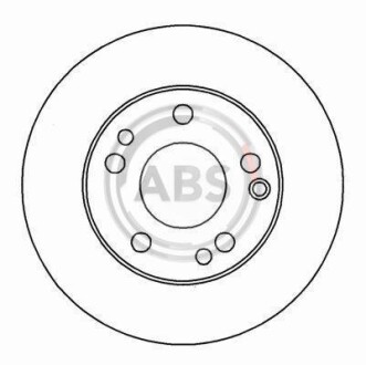 Гальмівний диск A.B.S. 15816