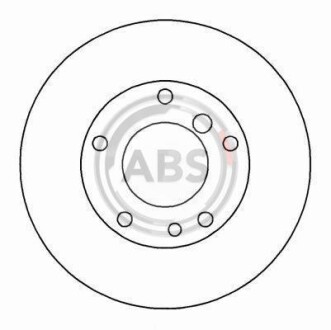 Гальмівний диск A.B.S. 15867