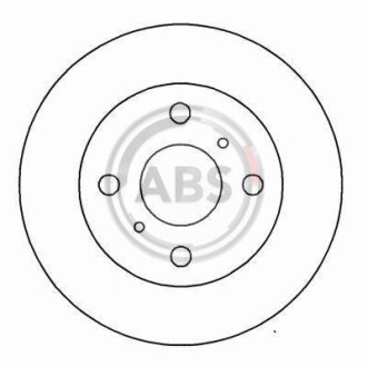 Гальмівний диск A.B.S. 15895