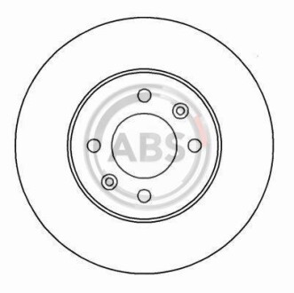 Гальмівний диск A.B.S. 15963