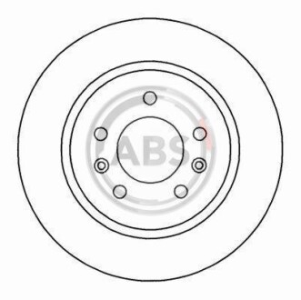 Гальмівний диск A.B.S. 15982