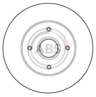 Гальмівний диск A.B.S. 16058
