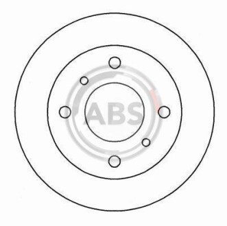 Гальмівний диск A.B.S. 16064