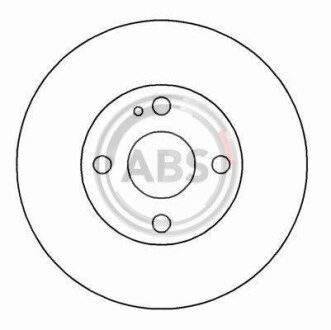 Гальмівний диск A.B.S. 16087