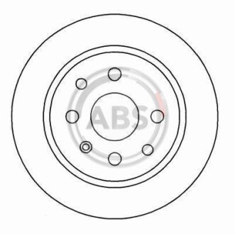 Гальмівний диск A.B.S. 16092