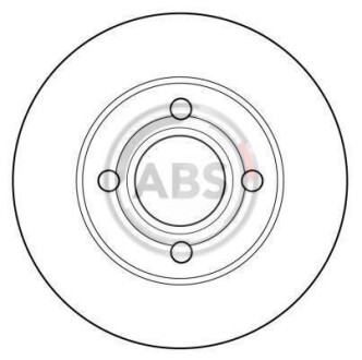 Гальмівний диск A.B.S. 16096