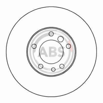 Гальмівний диск A.B.S. 16102