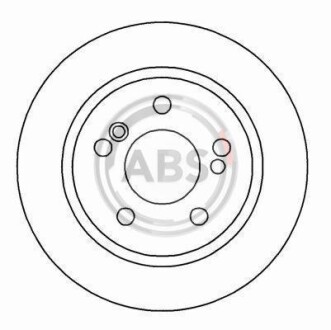 Гальмівний диск A.B.S. 16108