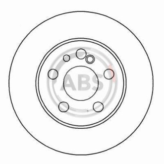 Гальмівний диск A.B.S. 16111