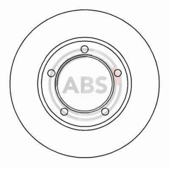 Гальмівний диск A.B.S. 16135