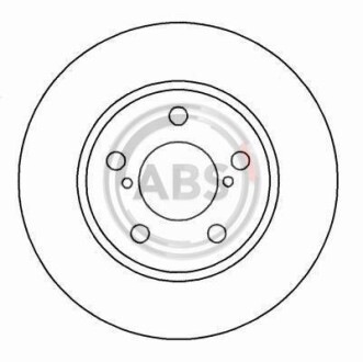 Гальмівний диск A.B.S. 16138