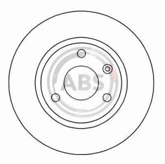 Гальмівний диск A.B.S. 16145