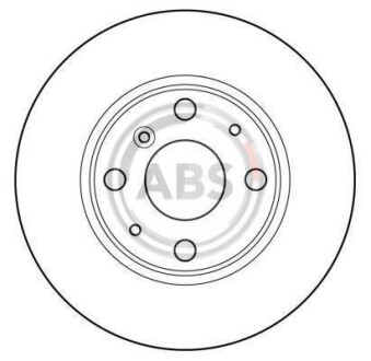 Гальмівний диск A.B.S. 16169