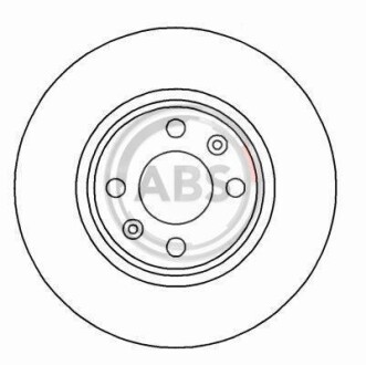 Гальмівний диск A.B.S. 16186