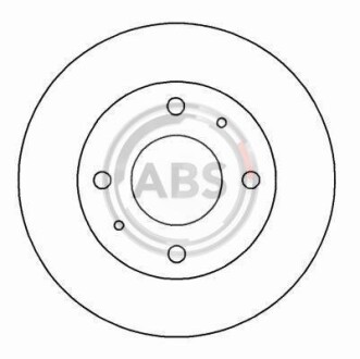 Гальмівний диск A.B.S. 16194