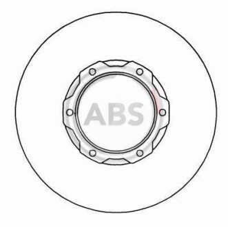 Гальмівний диск A.B.S. 16198