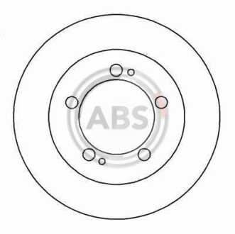 Гальмівний диск A.B.S. 16207