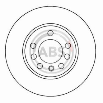 Гальмівний диск A.B.S. 16213