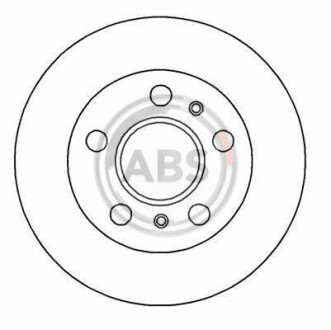 Гальмівний диск A.B.S. 16215