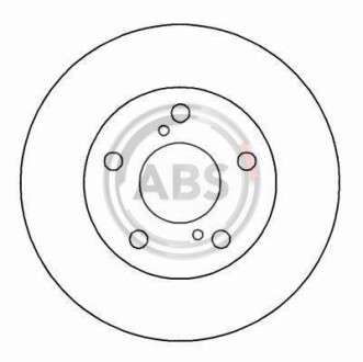 Гальмівний диск A.B.S. 16232