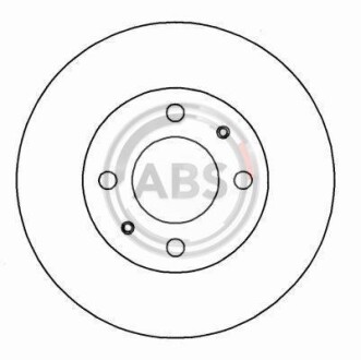 Гальмівний диск A.B.S. 16271