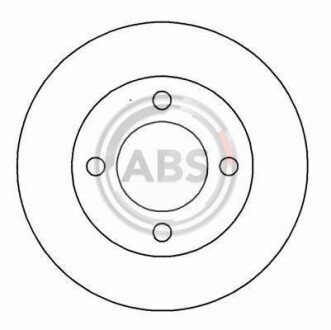 Гальмівний диск A.B.S. 16299