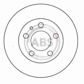 Гальмівний диск A.B.S. 16313