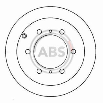 Гальмівний диск A.B.S. 16471