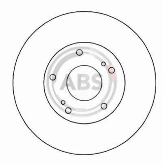 Гальмівний диск A.B.S. 16494