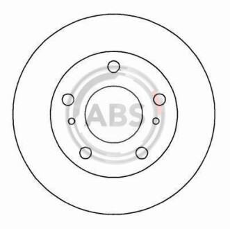 Гальмівний диск A.B.S. 16497